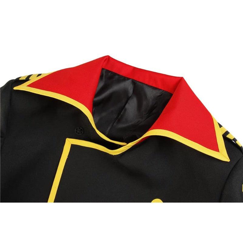 Space Battleship Yamato Juzo Okita Cosplay Costume Halloween Uniform Outfit