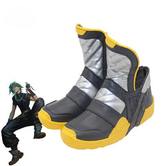 Game LOL HEARTSTEEL Ezreal Cosplay Shoes Flat Men Zipper Sports Shoes Halloween Party Male Shoes