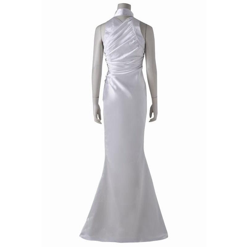 Game XV Lunafreya Nox Fleuret Cosplay Costume - Sexy White Fancy Dress for Halloween Parties