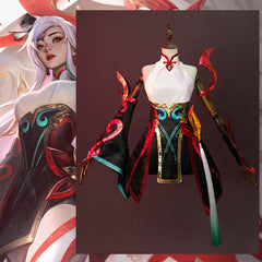 LOL Mythmaker Irelia Cosplay Costume Game LOL Irelia Halloween Outfit Women Dress Champion New Skin