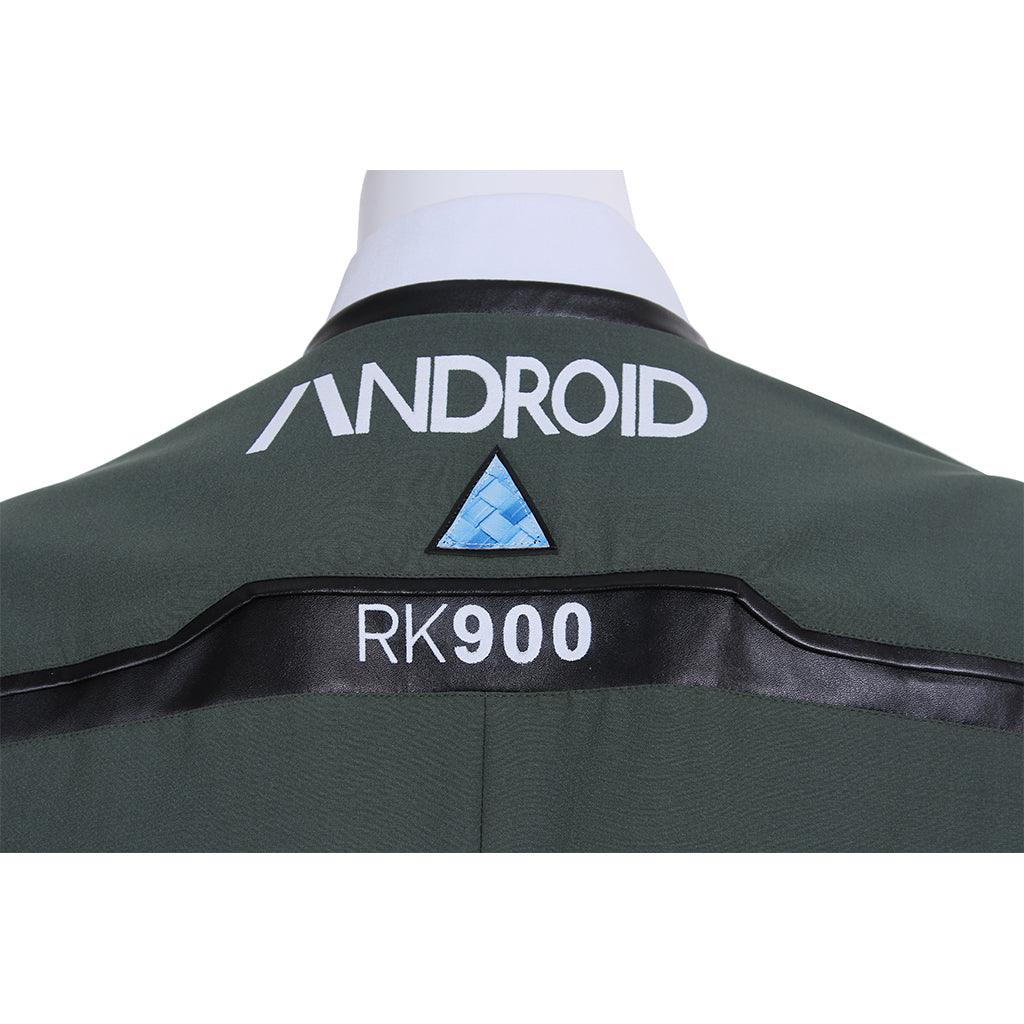 Men's Game Detroit Become Human Cosplay Costume Connor RK900 Uniform Jacket Coat