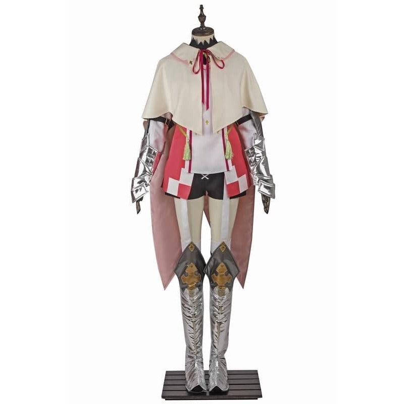 Tales of Zestiria Cosplay Costume Women’s Sorey Uniform with Cloak & Socks Full Set for Halloween