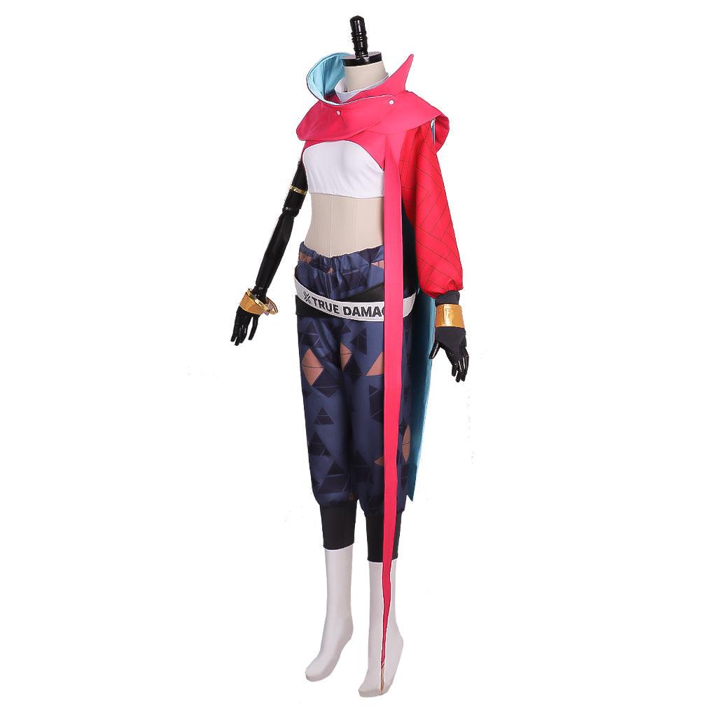 Senna Cosplay Costume Women Sexy Crop Tops Suit with Cape | League of Legends Cosplay Outfit