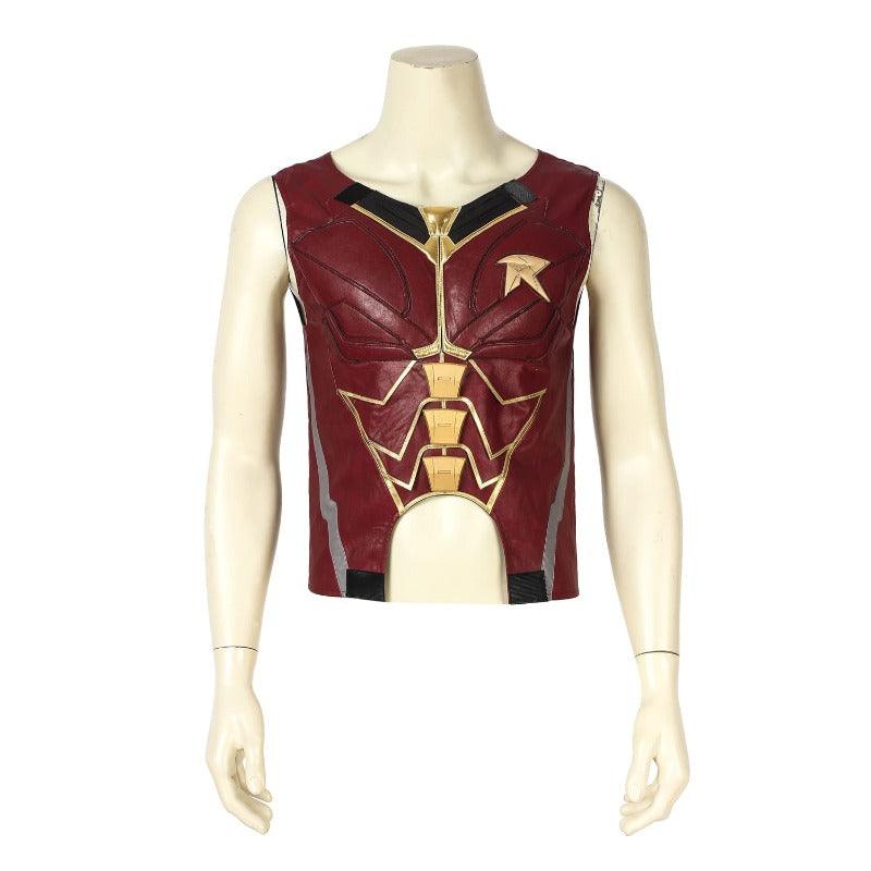 Red Robin Tim Drake Cosplay Costume – Damian Wayne Cape Uniform for Halloween