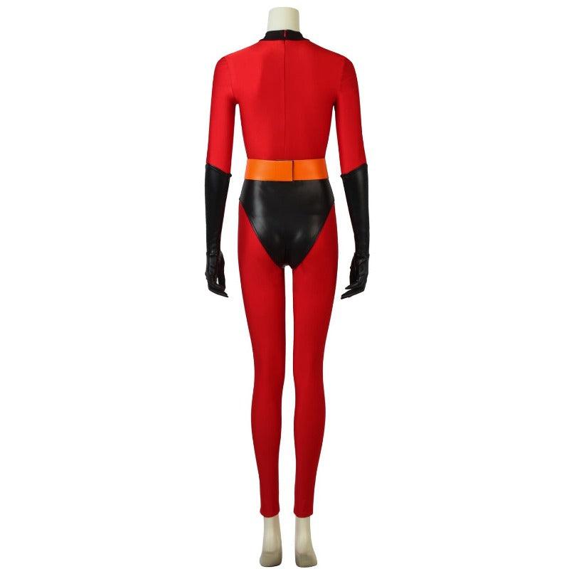 Incredibles 2 Elastigirl Helen Parr Cosplay Costume Bodysuit with Mask - Takerlama