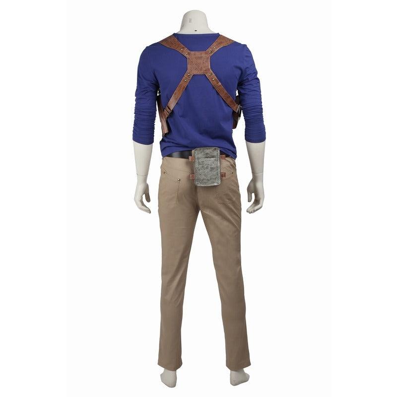 Nathan Drake Costume - Uncharted 4: A Thief's End Deluxe Cosplay Full Set