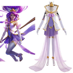 Janna Star Guardian Cosplay Costume | Sexy Combat Uniform Dress for Women | LOL Game Cosplay Outfit