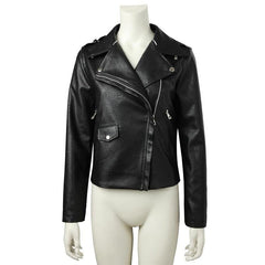 Jessica Jones Cosplay Jacket - Black Leather Custom Costume for Halloween & TV Series Fans