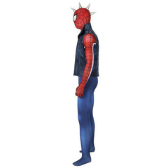 Punk-Rock Spidey Cosplay Costume Hobart Brown Spider-Man Suit for Fans