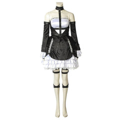 Game Dead Alive 6 Marie Rose Cosplay Costume Fancy Dress Halloween Outfit with Shoes