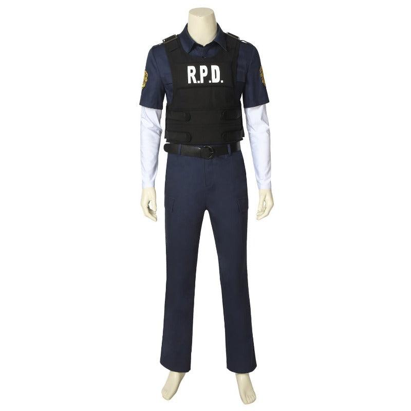 Resident Evil Remake Leon S. Kennedy Cosplay Costume