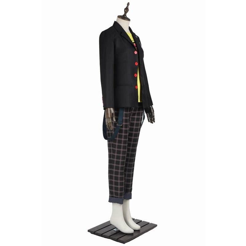 Ryuji Sakamoto Persona 5 Cosplay Costume School Uniform with Wig for Halloween and Carnival