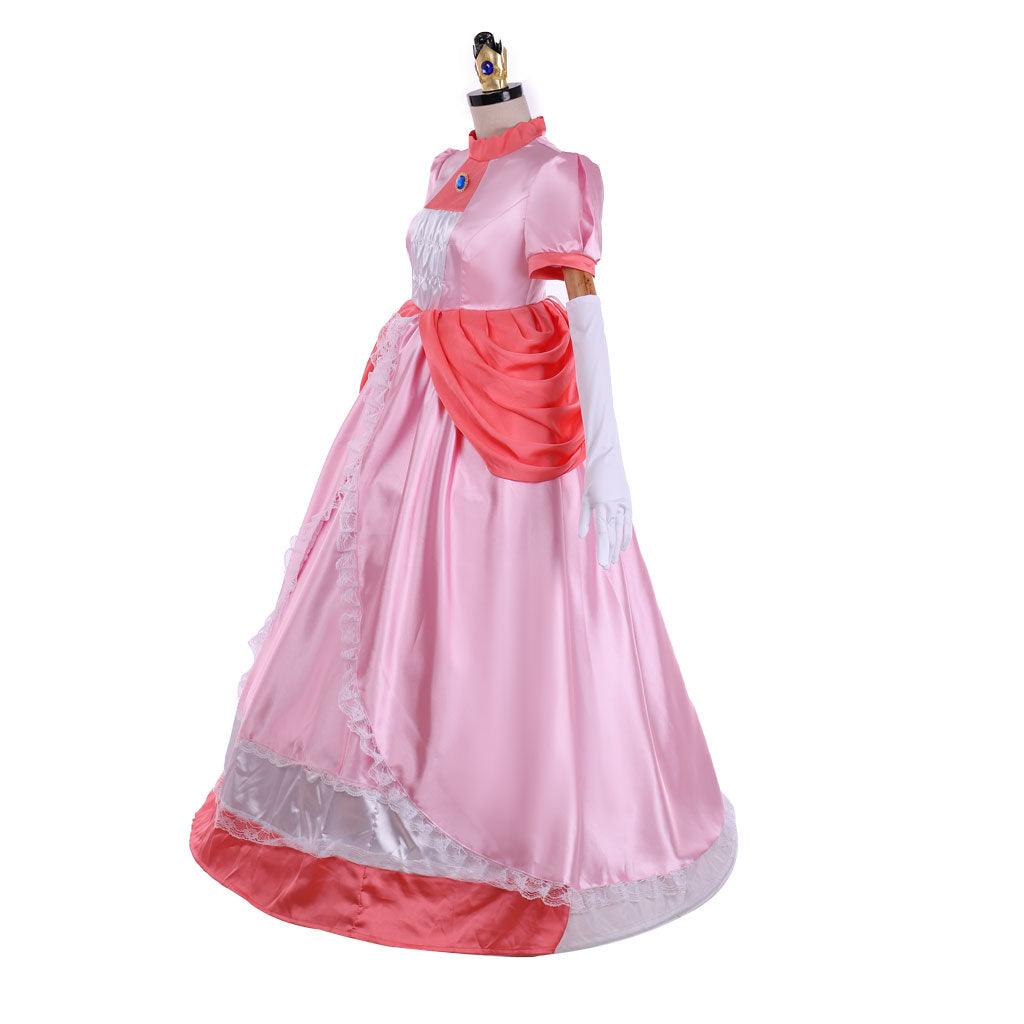 Pink Sweet Princess Peach Cosplay Costume for Women | Game Cosplay Series by Coscomos