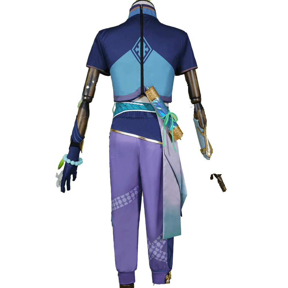 Genshin Impact Baizhu Cosplay Costume – Immersive Game-Inspired Outfit for Men