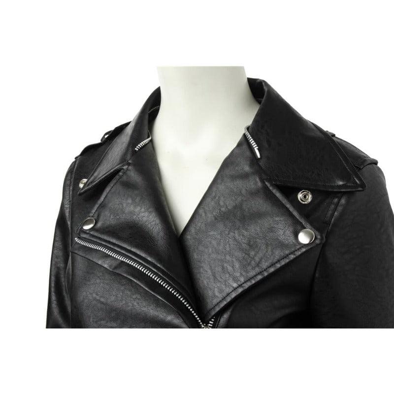 Jessica Jones Cosplay Jacket - Black Leather Custom Costume for Halloween & TV Series Fans