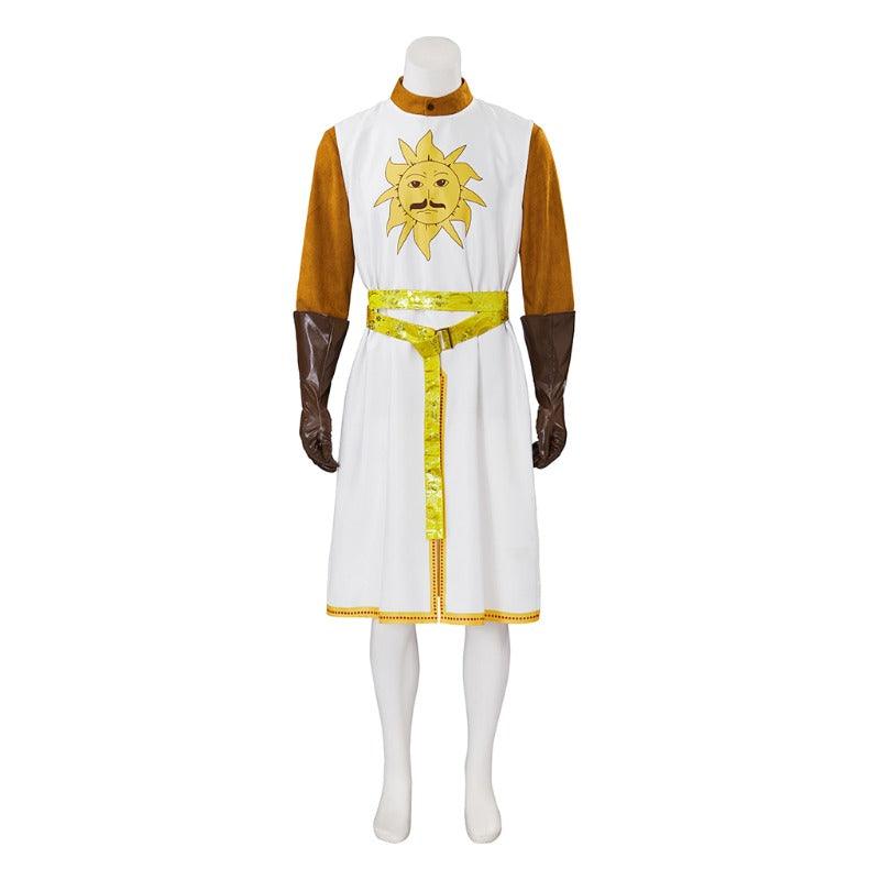 King Arthur Royal Costume for Men - Monty Python Medieval Knight Halloween Outfit