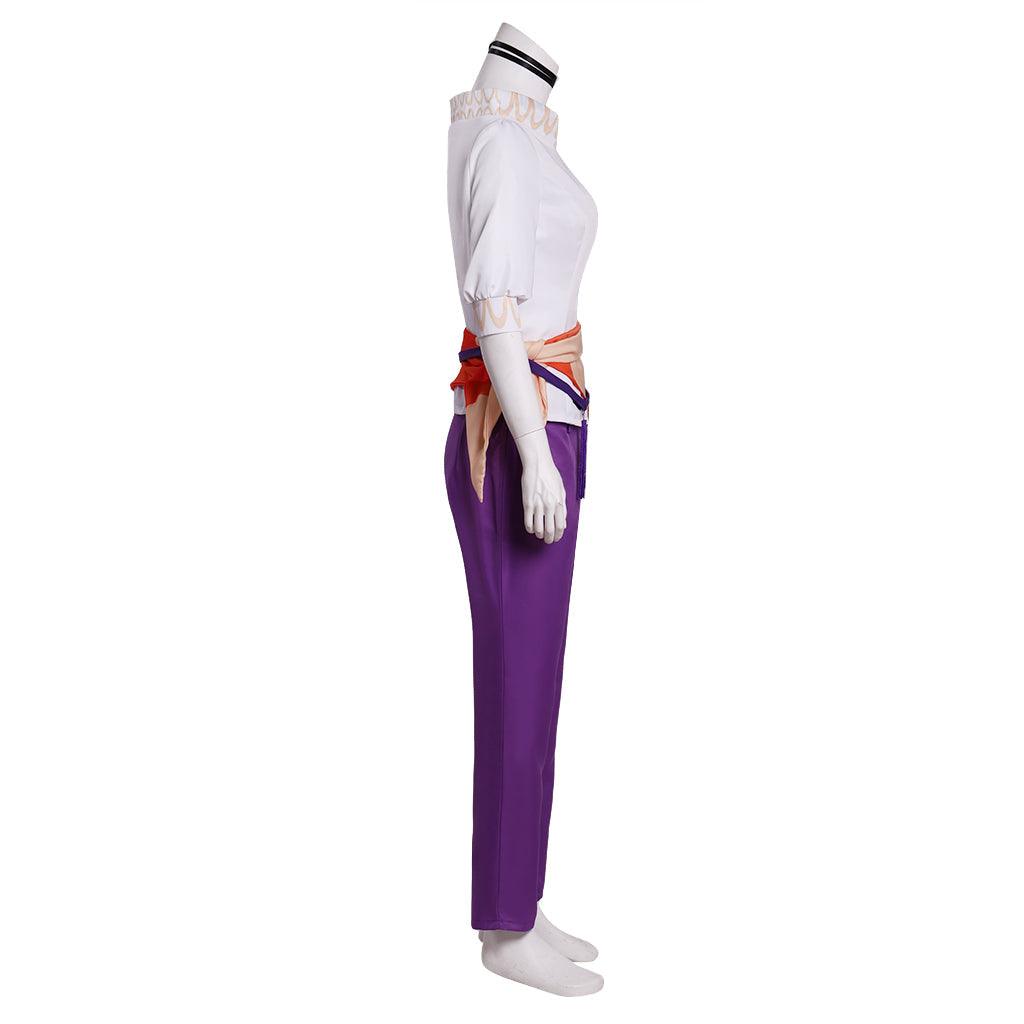 Portia Cosplay Costume for Women | Anime Servant Outfit with Accessories | Top & Pants Set