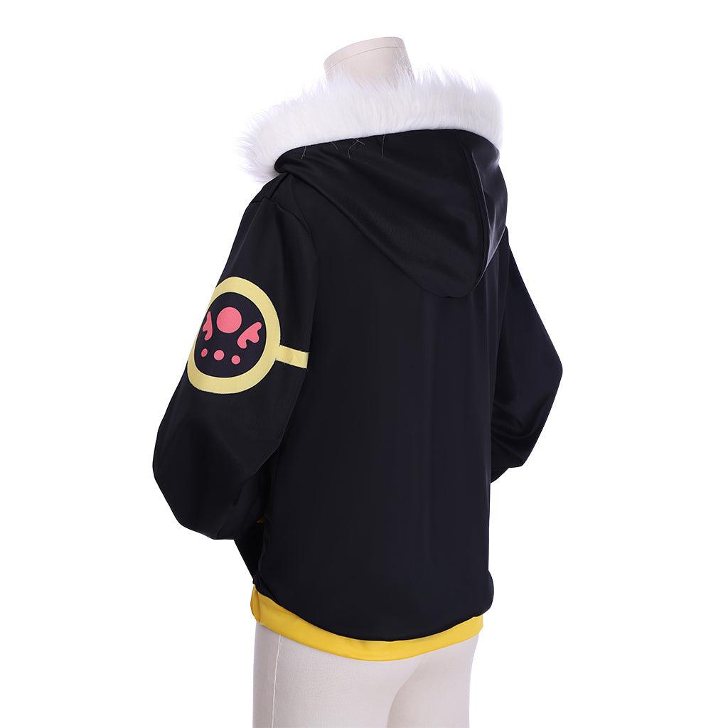 Frisk Cosplay Costume Anime Undertale Hoodie Role Play Outfit for Fans