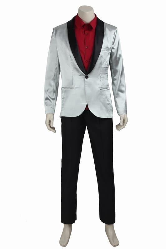 Jared Leto Joker Cosplay Costume - Halloween Party Outfit Custom Made