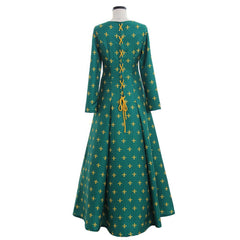 Green Medieval Renaissance Victorian Gothic Lolita Dress Ball Gown Wedding Party Dress Halloween Carnival Cosplay Costume