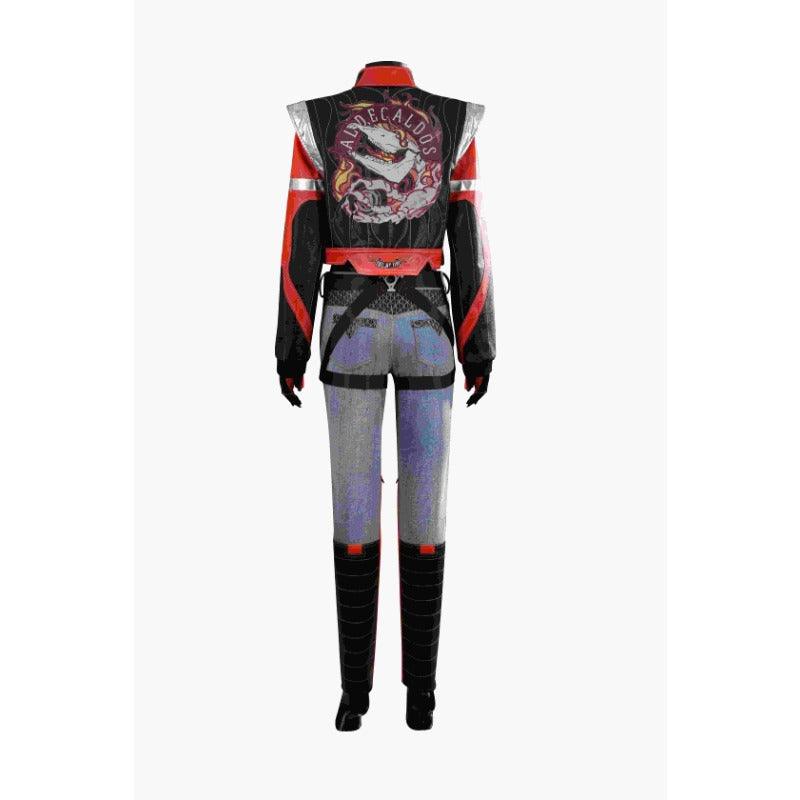 Panam Palmer Punk Cosplay Costume - Shirt, Pants, Coat, Belts, Boots, Custom Made