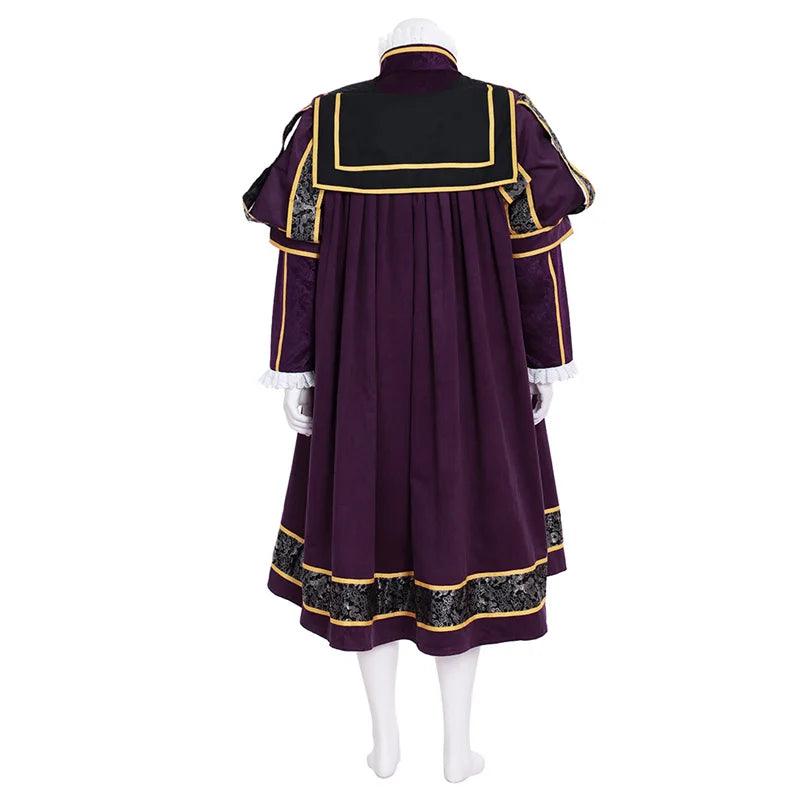 Tudor King Henry VIII Cosplay Costume - Medieval Renaissance Lord Outfit | Coscosmos