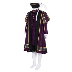 Tudor King Henry VIII Cosplay Costume - Medieval Renaissance Lord Outfit | Coscosmos