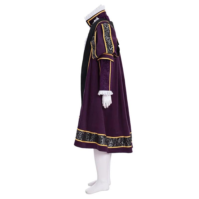 Tudor King Henry VIII Cosplay Costume - Medieval Renaissance Lord Outfit | Coscosmos