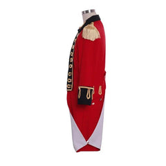 1770s Colonial Red Jacket - Richard Worsley Cosplay Costume | Captain George Bisset Uniform | Coscosmos Series - Coscosmos