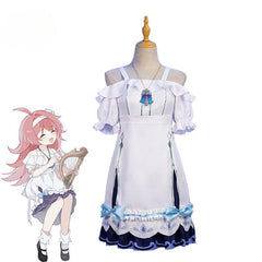 Game Genshin Impact Clervie Cosplay Costume Childhood Clervie Women Halloween Costume Female Party Role Play Dress