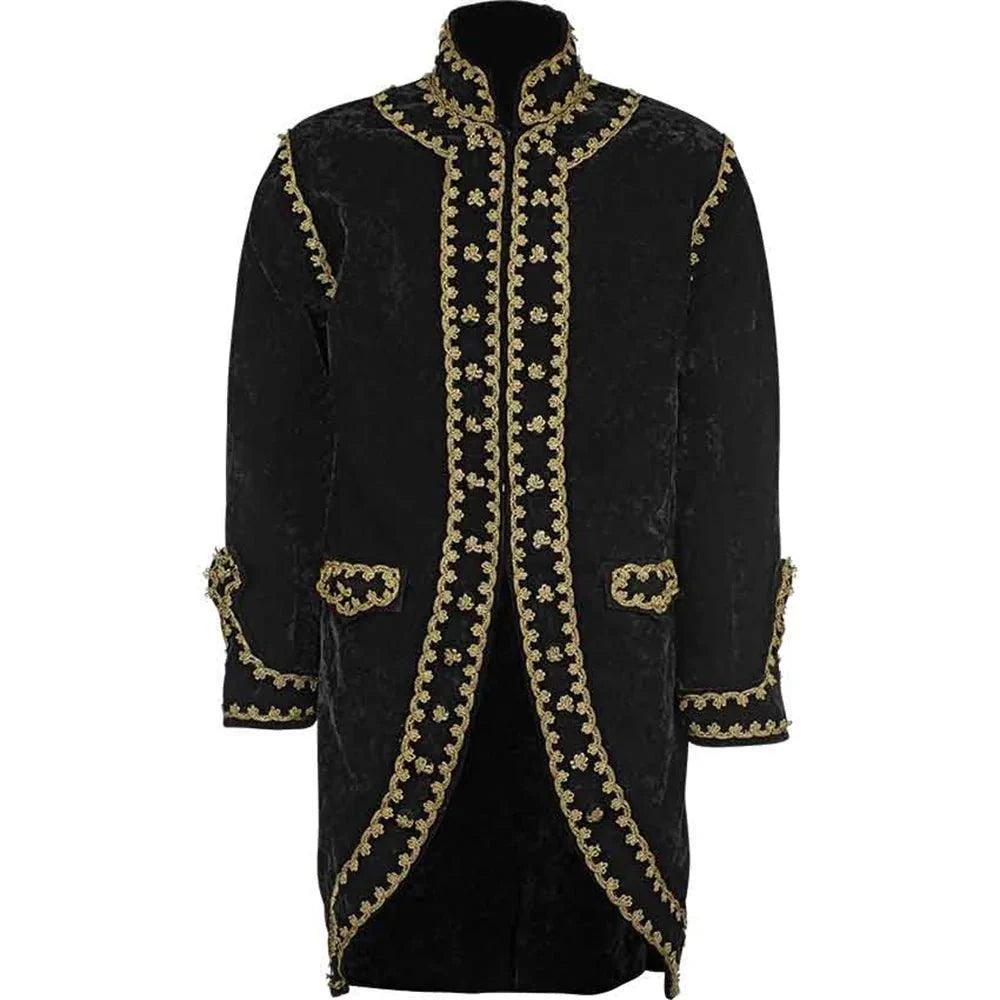 18th Century Baroque Men's Tudor Jacket - Victorian Renaissance Elizabethan Theater Coat | Coscomos - Coscosmos