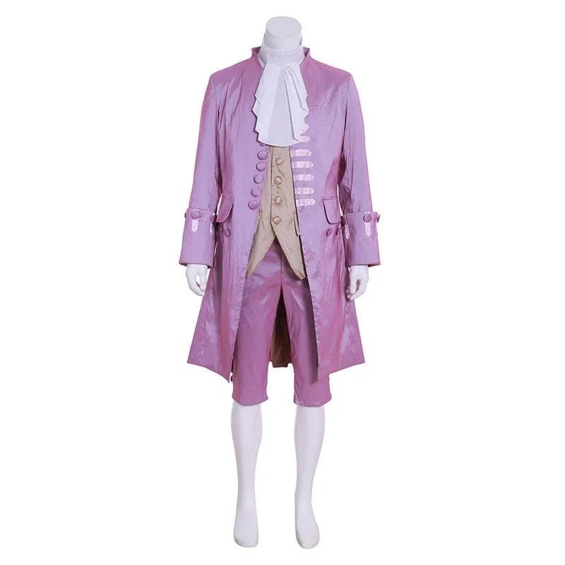 18th Century Colonial Men's Tailcoat Costume - Victorian Rococo Regency Suit | Coscosmos Medieval Series - Coscosmos