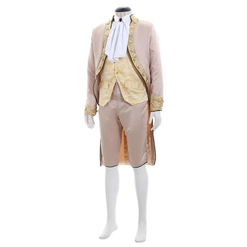 18th Century Colonial Men's Tailcoat Costume - Victorian Rococo Regency Suit | Coscosmos Medieval Series - Coscosmos