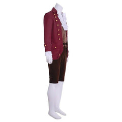 18th Century Colonial Noble Court Uniform | Rococo Medieval Prince Cosplay Costume for Halloween - Coscosmos