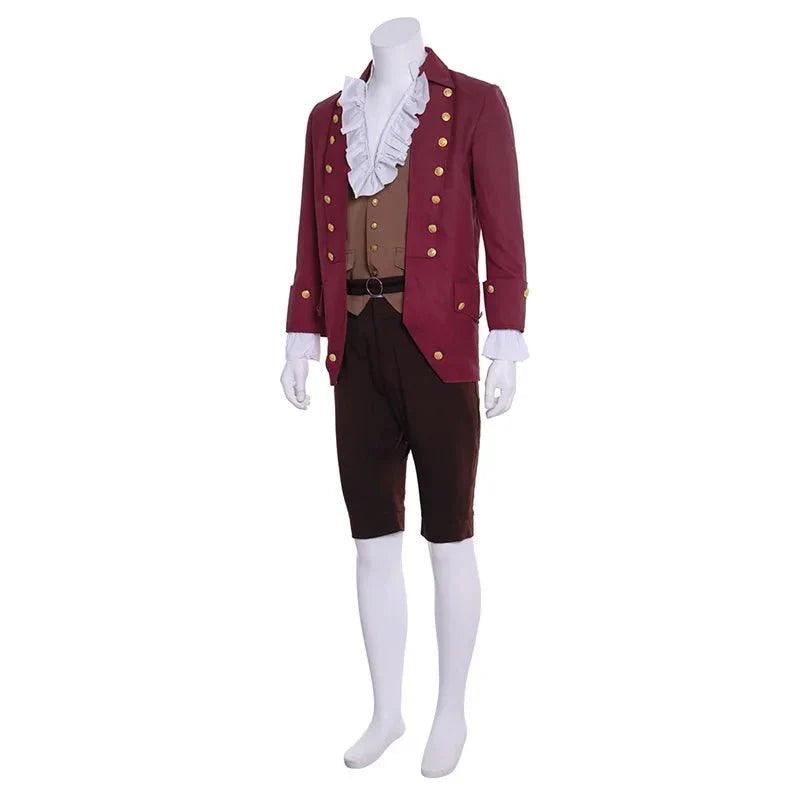 18th Century Colonial Noble Court Uniform | Rococo Medieval Prince Cosplay Costume for Halloween - Coscosmos