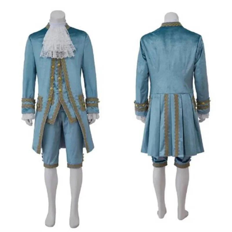 18th Century Gentleman Cosplay Suit - Victorian Renaissance Tudor Outfit | Men’s Royal Costume - Coscosmos