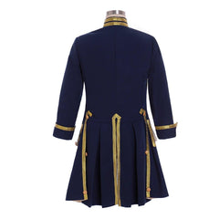 18th Century Men's Colonial Military Uniform Costume - Victorian Regency Tailcoat for Halloween | Coscomos - Coscosmos