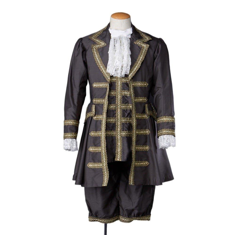 18th Century Rococo Court Prince Cosplay Suit | Regency Victorian Theater Costume for Men - Coscosmos