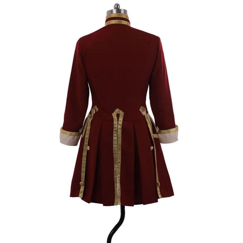 18th Century Royal Military Colonial Tailcoat | George Washington Uniform Cosplay - Coscosmos