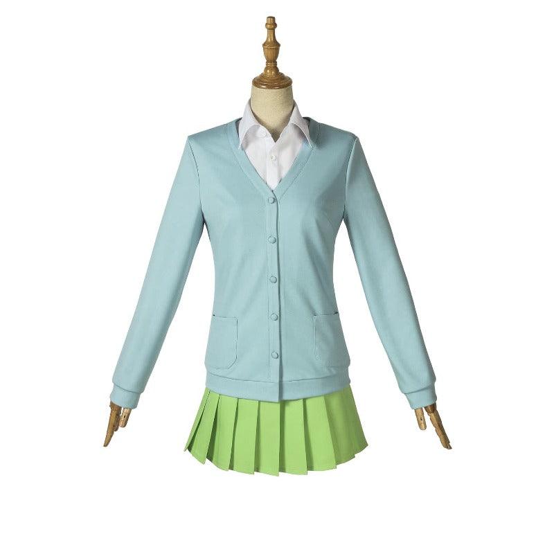 The Quintessential Quintuplets Cosplay Costume - Blue School Uniform Set for Women Halloween