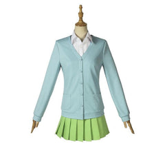 The Quintessential Quintuplets Cosplay Costume - Blue School Uniform Set for Women Halloween