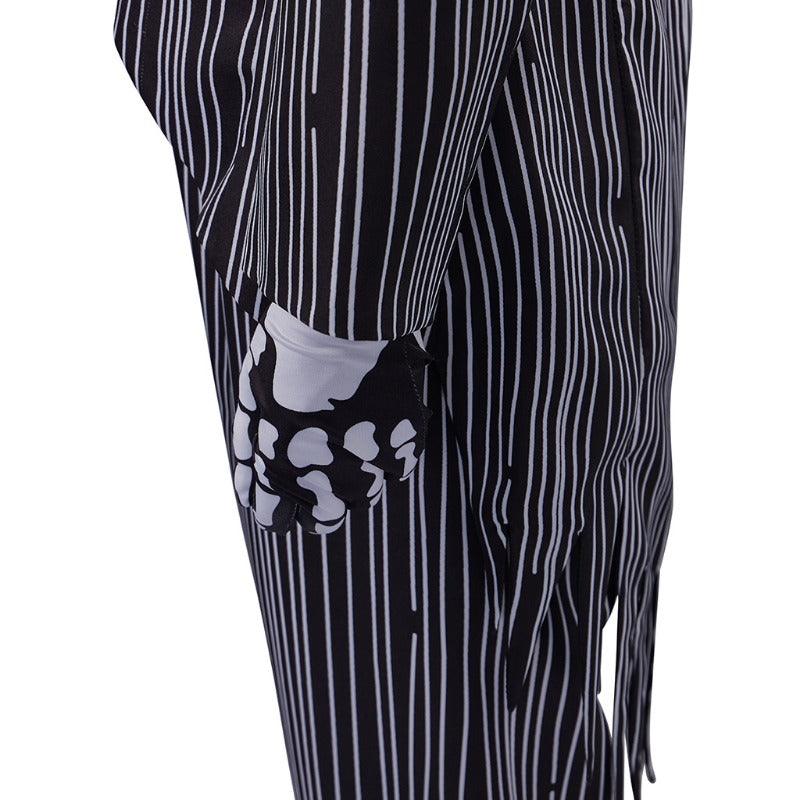 Jack Skellington Halloween Town Cosplay Costume Outfit for Halloween Carnival