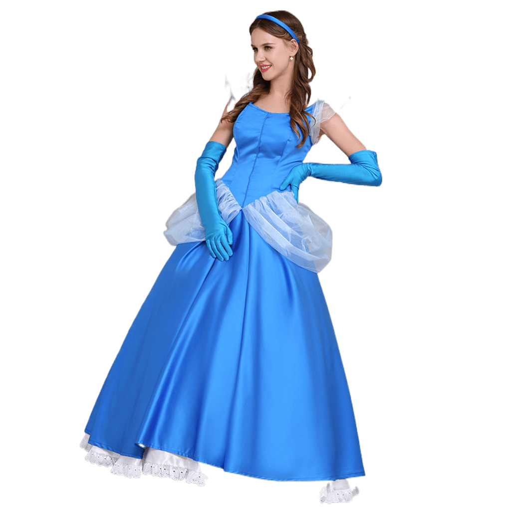 Disney Cinderella Princess, Prince, Stepmother, and Maid Cosplay Costume Series