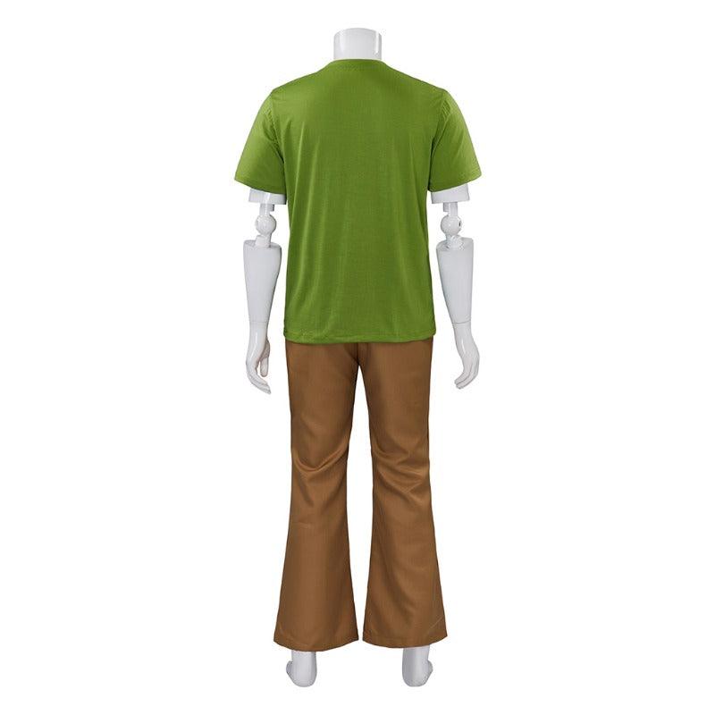 Shaggy Green Costume for Men – Halloween Cosplay Outfit with Shirt & Pants