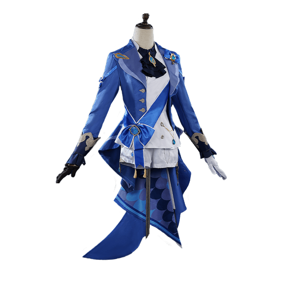 Genshin Impact Furina Costume - Hydro Archon Focalors Cosplay Outfit for Fans