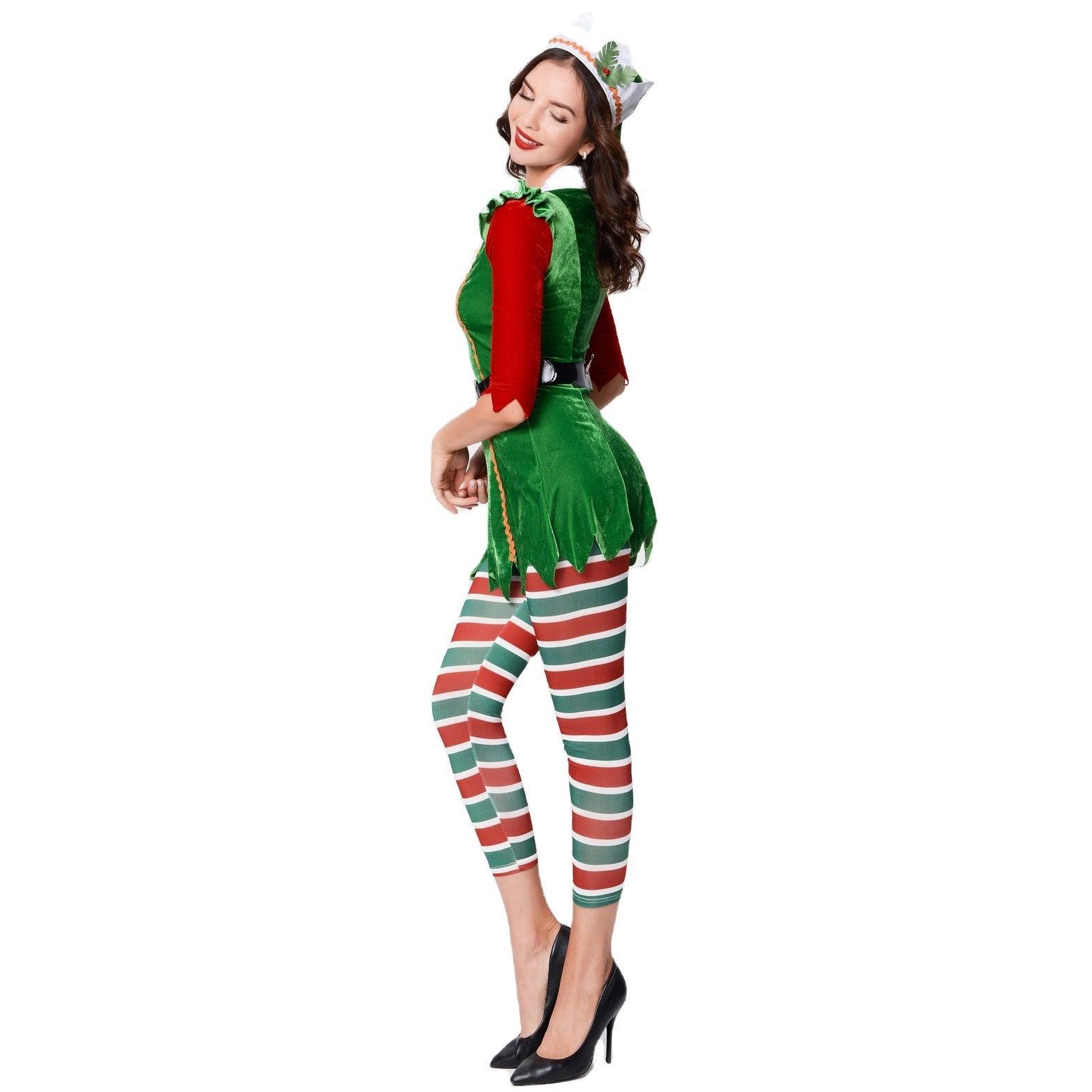 Cosplay Christmas Costume, Girls Festival Performance Christmas Costume, Stage Performance COS Christmas Costume