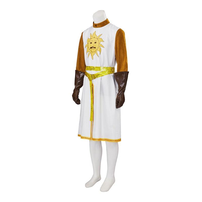 King Arthur Royal Costume for Men - Monty Python Medieval Knight Halloween Outfit