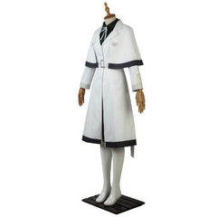 Yonebayashi Saiko Cosplay Costume White Trench Suit & Blue Wig - Tokyo Ghoul Anime Role Play