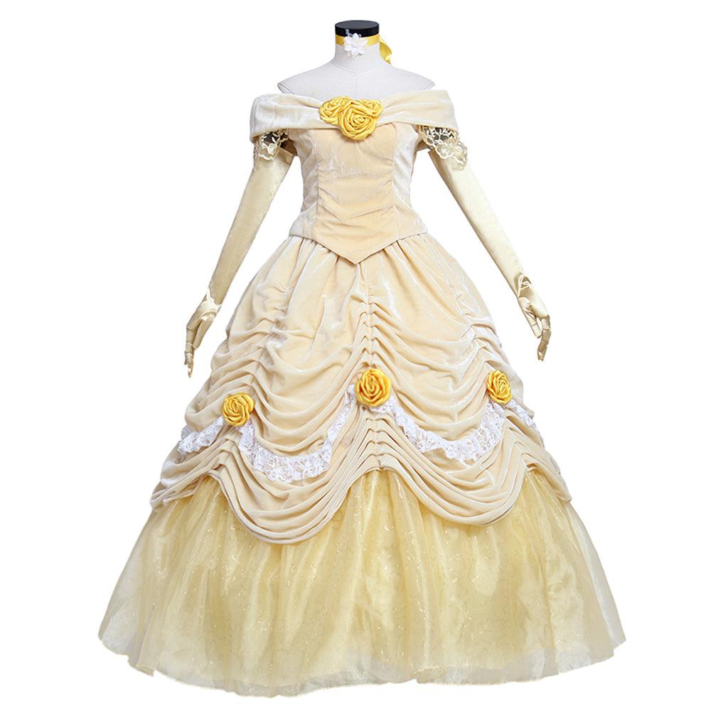 Beauty and the Beast Belle Cosplay Costume Series | Princess Dress for Halloween & Cosplay Events