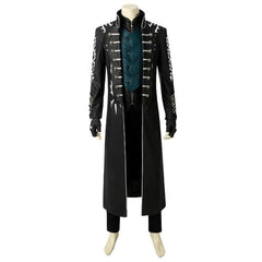 Vergil Trench Coat – Devil May Cry 5 Cosplay Costume by Coscomos